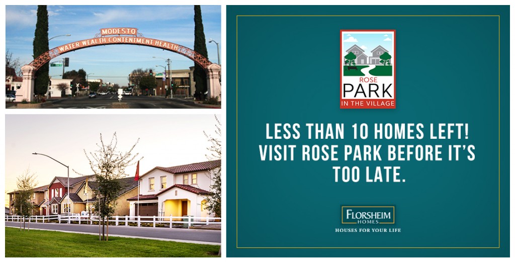 LESS THAN 10 HOMES LEFT “IN THE VILLAGE”